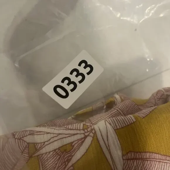 Knox Rose Womens Yellow Red Long Sun Dress L Flutter Sleeve Floral Cottage Core - Picture 12 of 12